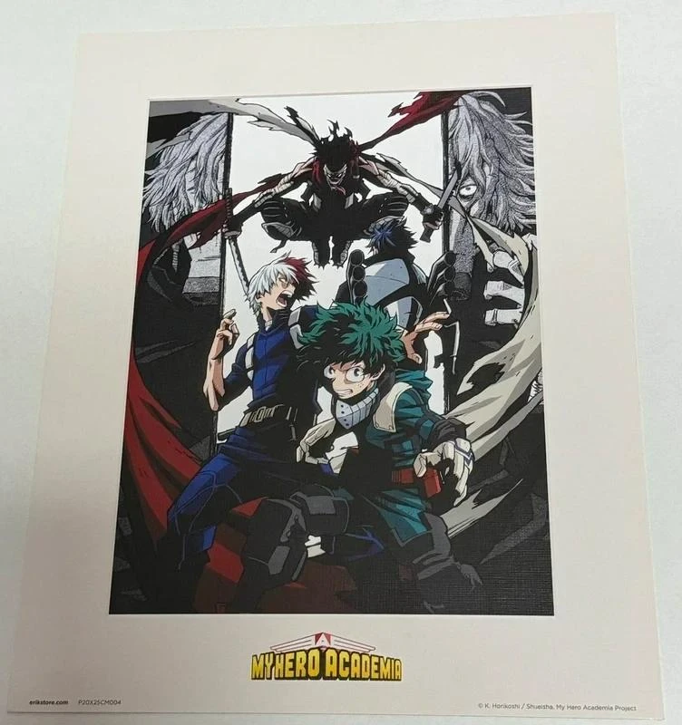 Lamina Póster Pancarta A #MyHeroAcademia #HeroAcademia #Manga #Anime #Otaku